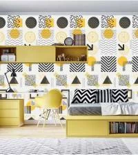 Papel de parede Memphis moderno 2794-6997