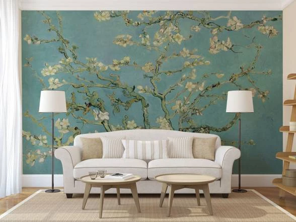 Papel de parede Amendoeira em flor por Vincent Van Gogh 2805-7019