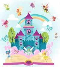 Papel de parede castelo das fadas 2809-7029