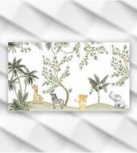 Papel de parede zoo infantil 2813-7037