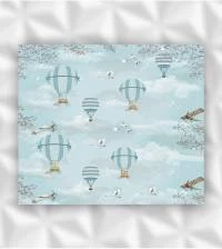 Papel de parede infantil balões clássicos 2821-7054