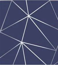 Papel de parede Zara blue silver 2848-7109