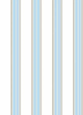 Papel de parede listrado branco e azul claro