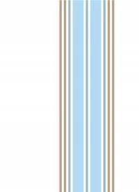 Papel de parede listrado branco e azul claro 531-712