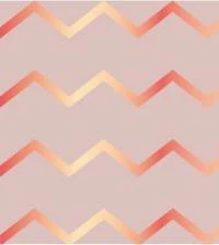 Papel de parede rose gold chevron 2852-7120