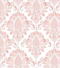 Papel de parede arabesco tons de rosa claro 2854-7124