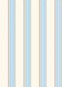 Papel de parede listrado azul claro e creme 532-713