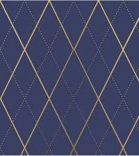 Papel de parede Lux azul royal 2857-7130