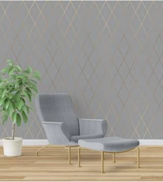 Papel de Parede Lux gray