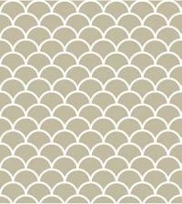Papel de parede sereia cinza 2871-7164