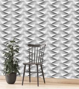 Papel de parede que simula ondas 3D