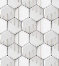 Papel de parede Hexágono em 3D 2898-7216