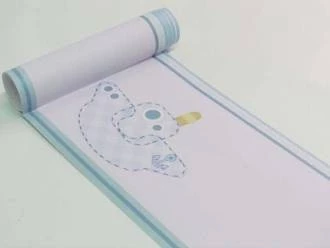 Faixa decorativa infantil submarino