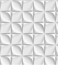 Papel de parede ilusão floral 3D 2904-7227