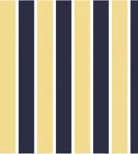 Papel de parede listrado azul, amarelo e branco 2912-7242