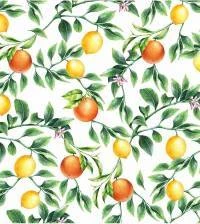 Papel de parede campestre limão siciliano 2916-7250