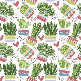 Papel de parede cactus Lovers