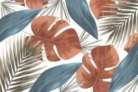 Papel de Parede com folhas grandes
