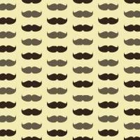 Papel de parede bigode moustache
