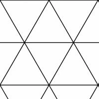 Papel de parede triângulos em linha