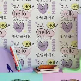 Papel de parede palavras e saudações