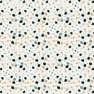 Papel de Parede com granilite rosa e azul