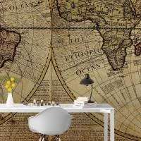 Papel de parede mapa antigo 2703-7387
