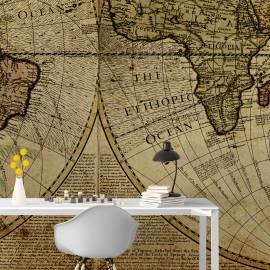Papel de parede mapa antigo