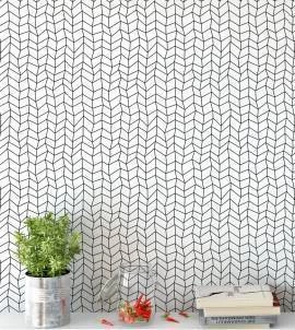 Papel de parede teias minimalistas