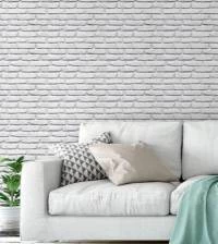 Papel de parede adesivo de tijolo aparente