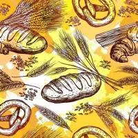 Papel de parede adesivo Padaria