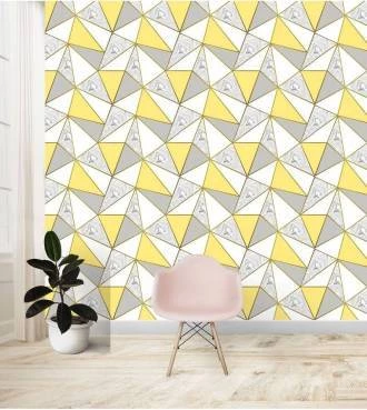 Papel de parede Luxo light Gold