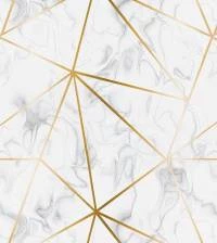 Papel de parede zara gold mármore branco 3121-7580