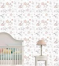 Papel de parede estrelado de fundo claro 3145-7629