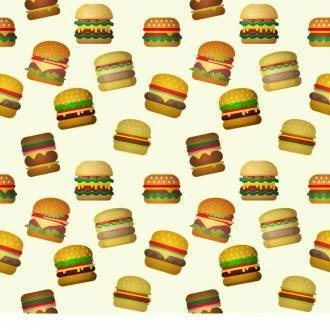 Papel de parede com lanches