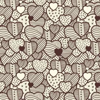 Papel de parede coração sweet