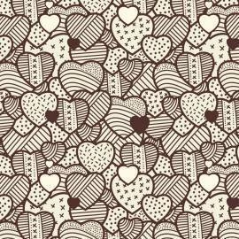 Papel de parede coração sweet