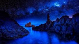 Papel de parede mar de estrelas
