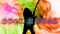 Papel de parede rock n roll colorido
