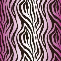 Papel de parede zebrado rosa e branco