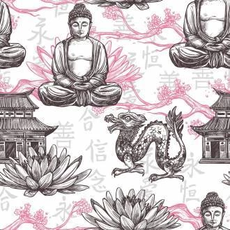 Papel de parede mural Oriental