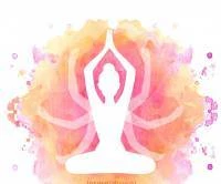 Papel de parede mural yoga tons rosa 3217-7718