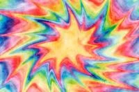 Papel de parede tie-dye espiral