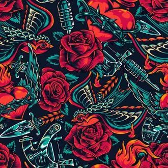 Papel de parede adesivo Tatoo