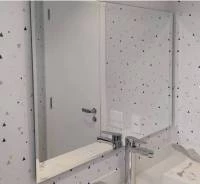 Papel de parede triângulo preto, cinza e amarelo 2540-7754