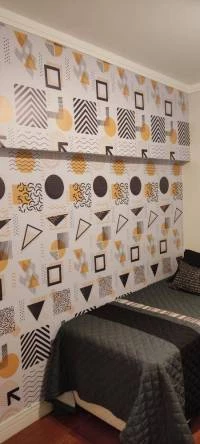 Papel de parede Memphis moderno 2794-7766