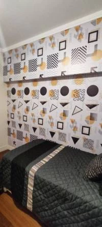 Papel de parede Memphis moderno 2794-7767