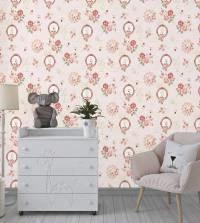 Papel de Parede buques de pequenas rosas 3248-7820