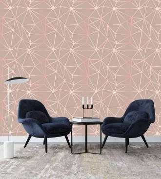 Papel de Parede Zara rosê star