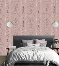 Papel de Parede Zara Diamond Rose Gold 3258-7842